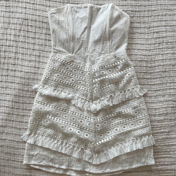 Princess Polly Dresses & Skirts - Princess Polly White Mini Dress